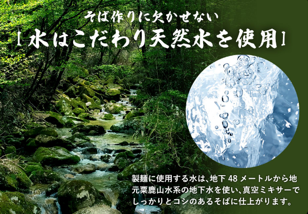 半生夜久野そば10人前セット【やくの麺業】 AS2B18 