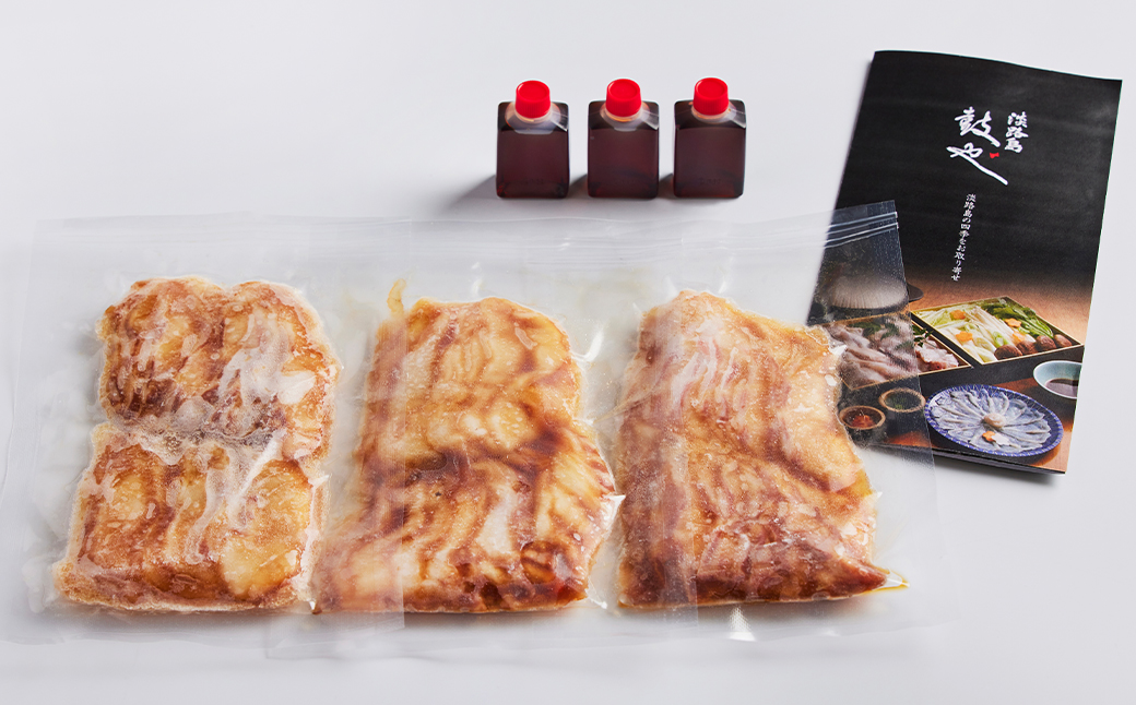 淡路島鼓や熟成鯛丼の漬けと特製たれセット