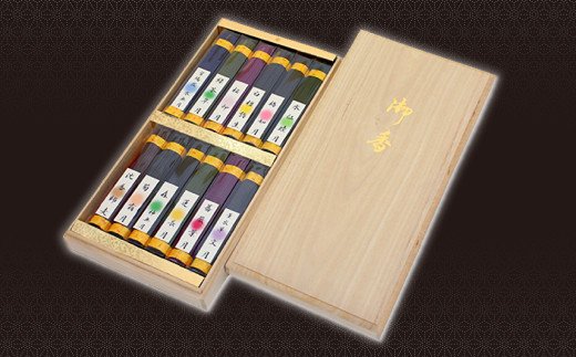 梅薫堂の歳時煙少香 12種×約90本　　[線香 お供え お香 人気 インセンス アロマ 墓参り 仏具 線香]