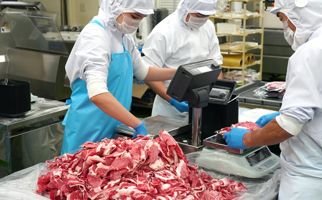 淡路牛 切り落し　900g (300g×3パック）　[小分け 冷凍 牛肉 人気]