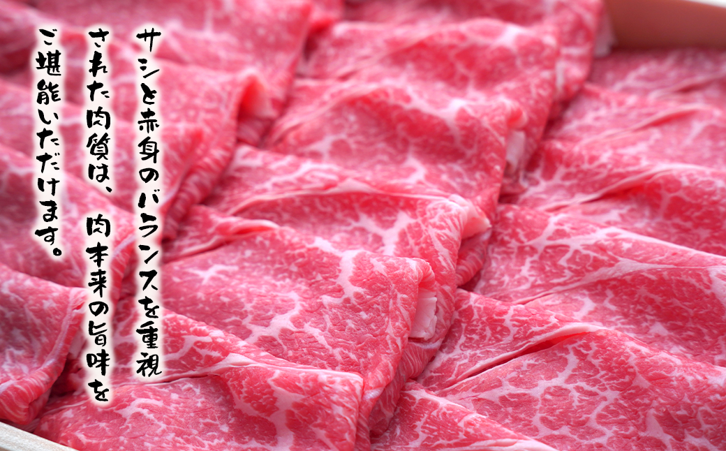 淡路ビーフ 赤身すき焼き・しゃぶしゃぶ用600ｇ　　[すき焼き しゃぶしゃぶ 黒毛和牛 すきやき しゃぶしゃぶ]