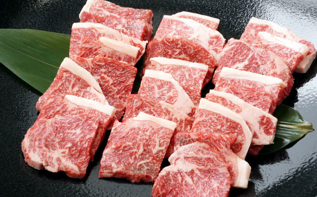 【定期便3ヶ月】淡路牛ロースの定期便（ロース切り落し・厚切ロース焼肉用カット・ロース サイコロステーキ）　[小分け 冷凍 牛肉 人気]