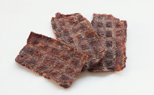 【無添加ペットフード】いのししジャーキー淡路産猪肉100％【10g×8袋】　[ドッグフード 無添加]