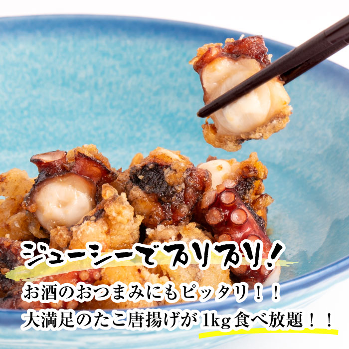 淡路島産 明石たこ唐揚げ 1kg タコ