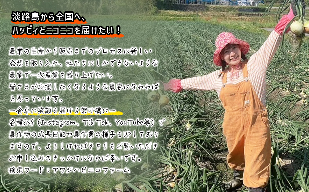 淡路島産ブランド新玉ねぎ 極早生 「にじたま」  5kgダンボール入り【発送時期2026年2月中旬～4月頃】