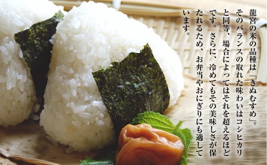 龍宮の米 淡路島産 海藻肥料栽培米 5.0kg　精米