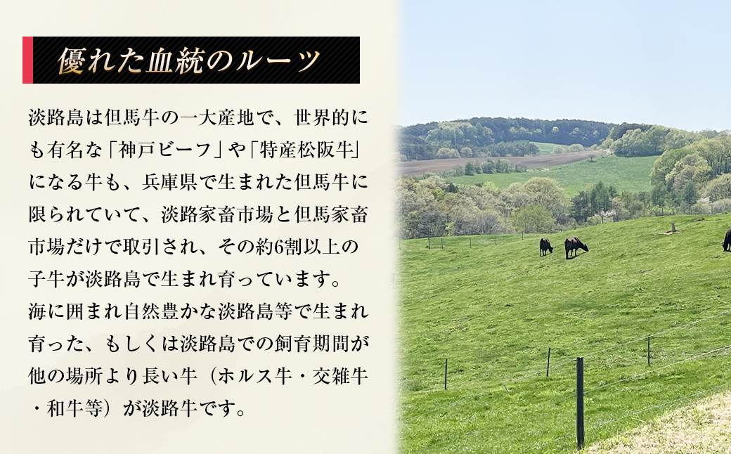 淡路牛 ロース（しゃぶしゃぶ用） ８００ｇ