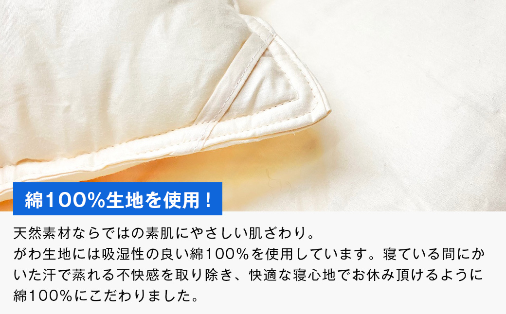 清潔掛ふとん 洗えるインビスタ シングル ツインキルト 2kg 日本製 ふわもち1520