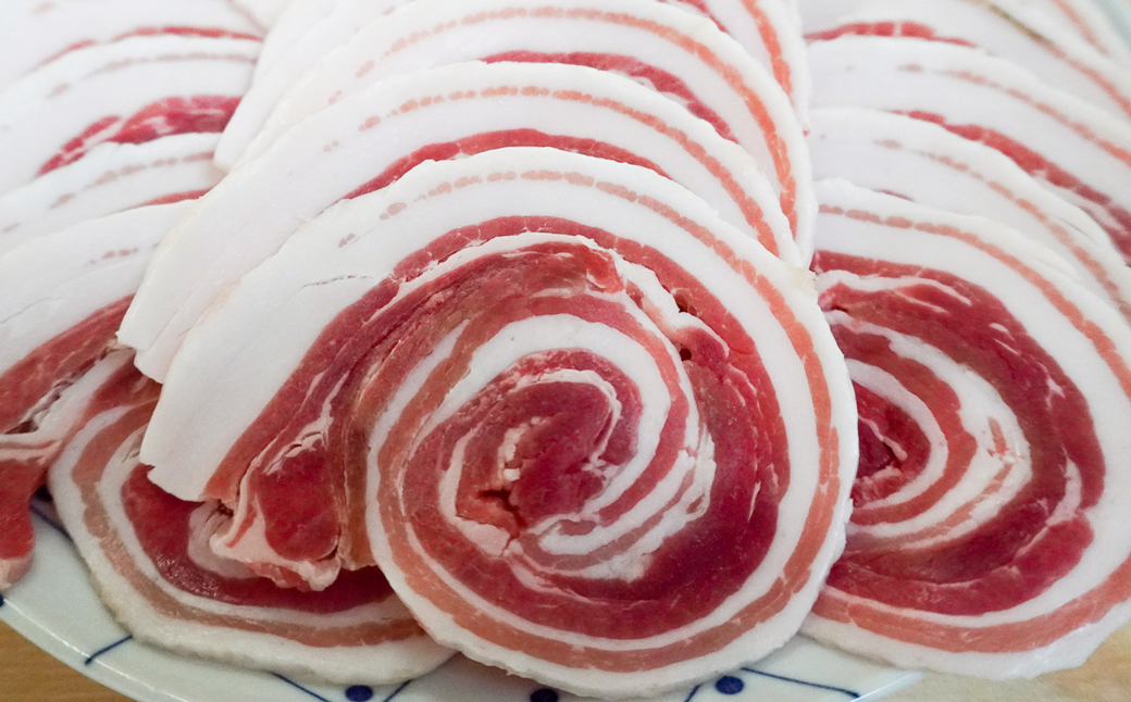 淡路産 猪肉スライス 1kg　　[ジビエ 猪 ぼたん鍋 小分け]