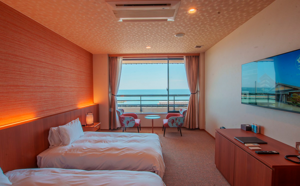 「洗心和方・宿泊券」スタンダードルーム（洋室/ツイン）【一室二名/一泊二食付】