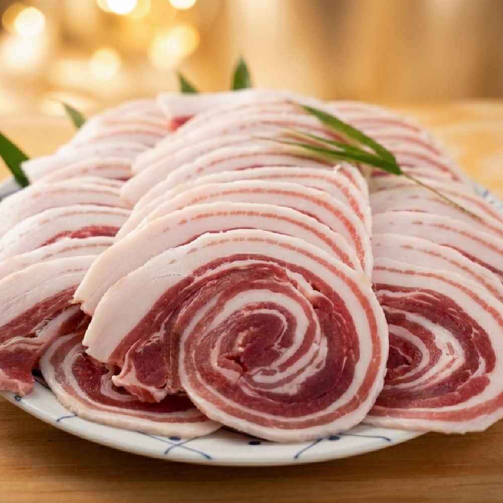 淡路産 猪肉スライス 1kg　　[ジビエ 猪 ぼたん鍋 小分け]