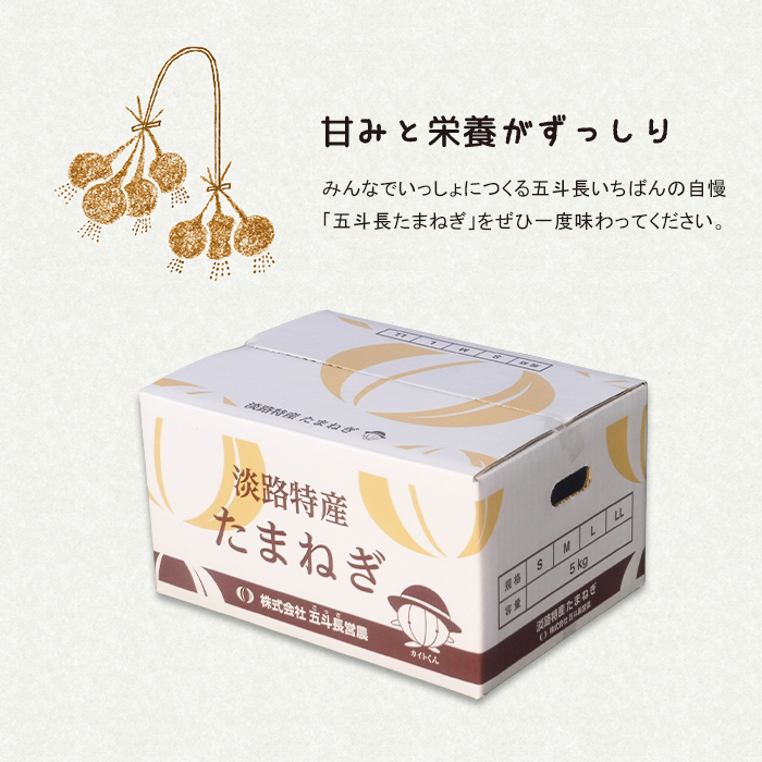 五斗長玉ねぎ 10kg　玉ねぎ