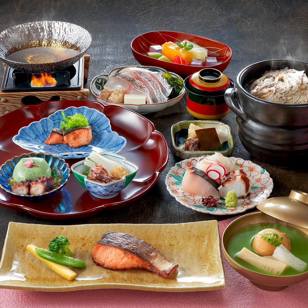 グランドニッコー淡路　日本料理”あわみ”淡路七福神会席（2名様1組）