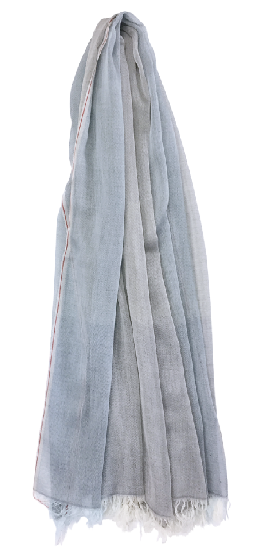 播州織ストールorit.（ユウ）ネイビー [大判 日本製 綿100% コットン100% パステルカラー ファッション小物 洗える 洗濯可]