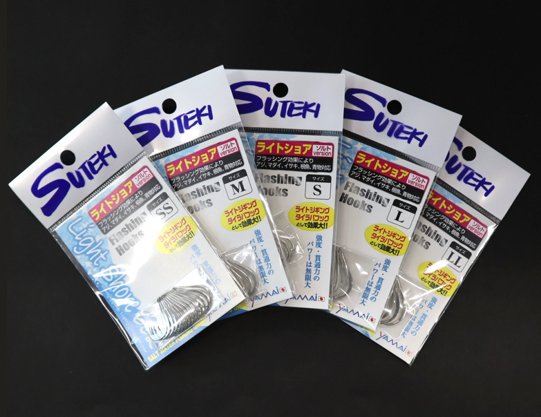 ステキ針 フラッシング ライトショア 602 5袋セット[ 釣り具 釣り 釣り針 ジギング ルアー イサキ アジ マダイ ]