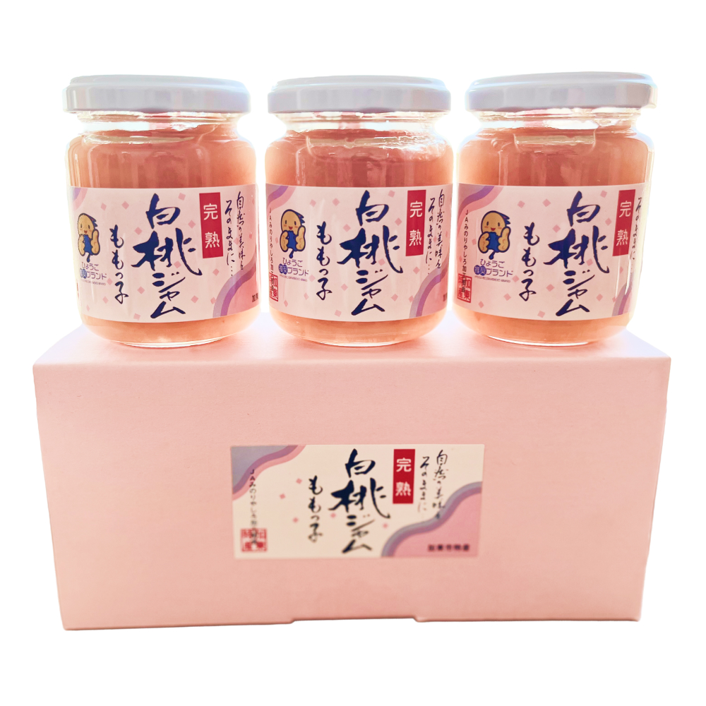 桃ジャム 「ももっ子」140g × 3個入り 3箱 [ 桃 もも モモ ジャム トースト 朝食 フルーツソース  果物　フルーツ　手作り ]