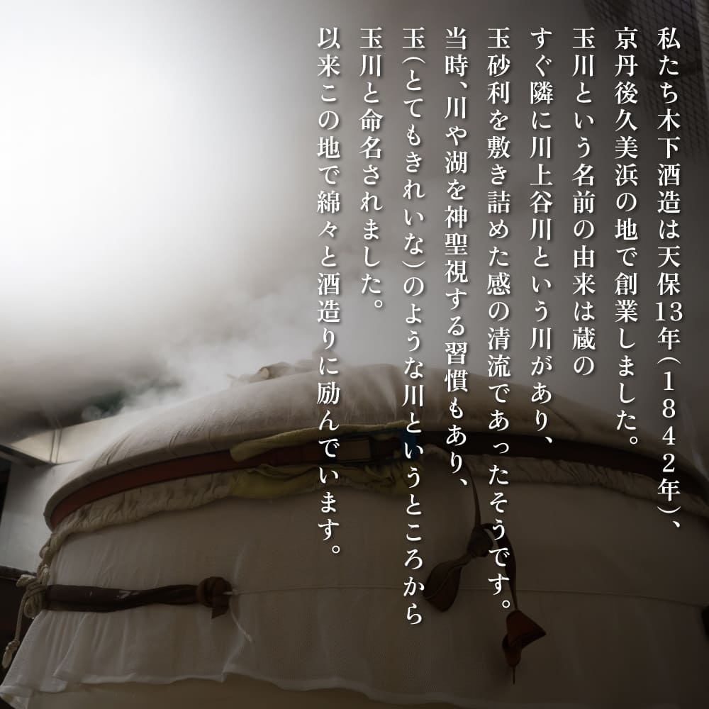 玉川 自然仕込 純米大吟醸 玉龍 (山廃)720ml 木下酒造 加東市特A地区産 山田錦使用 化粧箱入[ 日本酒 酒 お酒 四合瓶 贈答品  ] アルコール 家飲み 宅飲み 晩酌 