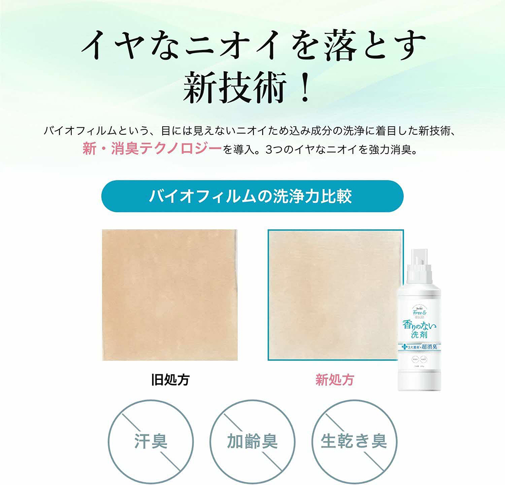 ファーファ フリー& 柔軟剤 無香料 詰替 8個セット[ フリーアンド 日用品 洗濯 衣類用洗剤 ランドリー エコ お徳用 ]