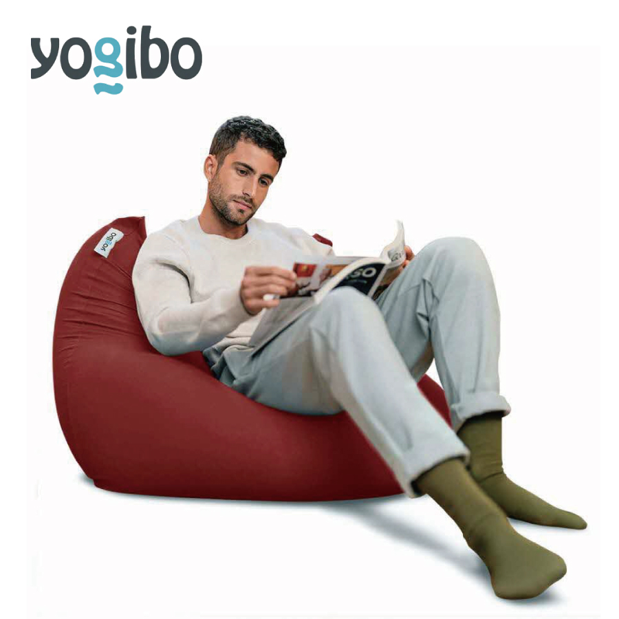  ヨギボー Yogibo Mini ( ヨギボーミニ ) ワインレッド インテリア 寝具 ファッション  
