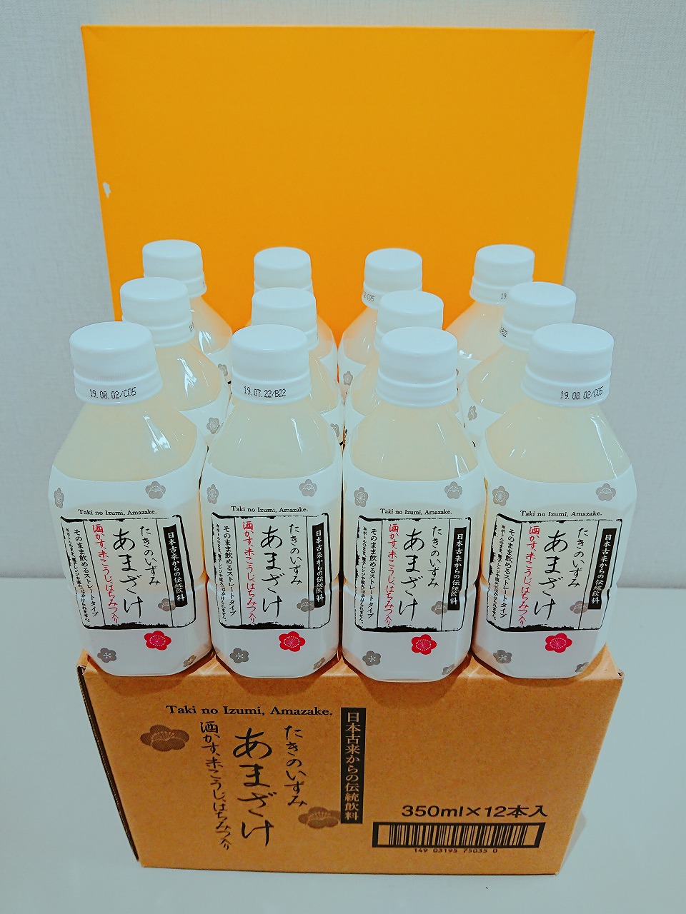たきのいずみ あまざけ 350ml×12本 [あまざけ ドリンク ペットボトル] 飲料 お酒 