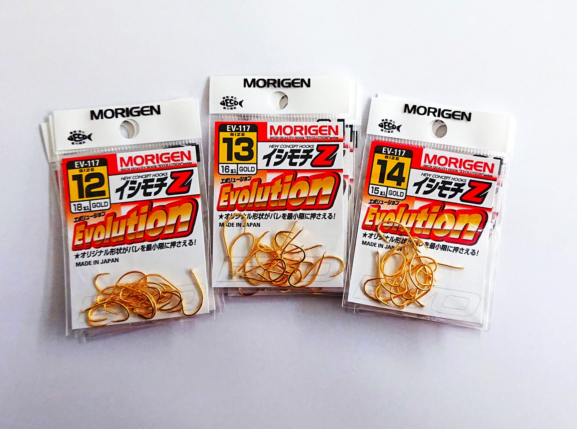 もりげん(MORIGEN)　釣針　イシモチZ　9枚セット(12号・13号・14号/各3枚) ［ 釣り　釣り針　海釣り］