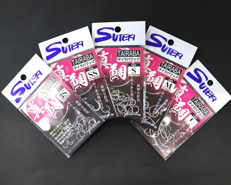 ステキ針 真鯛 鯛ラバフック 4袋セット（サイズ指定不可）[ 釣り具 釣り 釣り針 ルアー 鯛 タイ ]