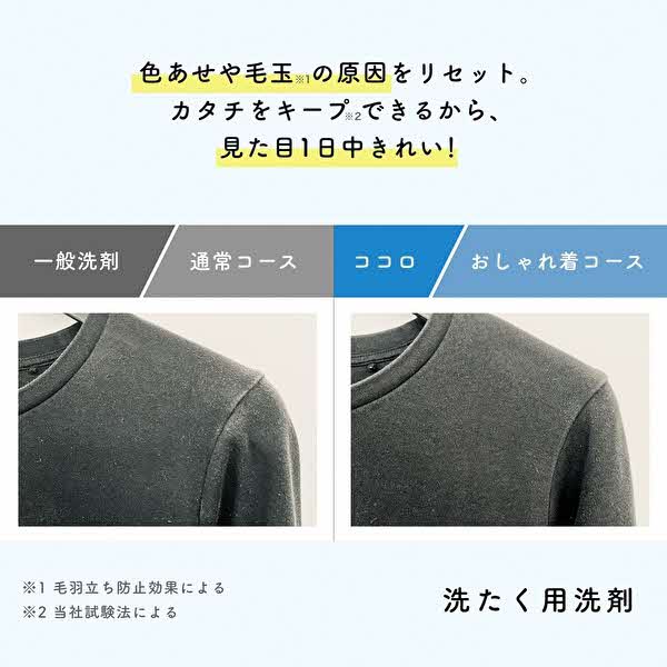 ファーファ ココロ 洗たく用 洗剤 詰替 6個セット[ 日用品 洗濯 洗濯洗剤 洗濯用洗剤 衣類用洗剤 ランドリー フレグランス お徳用 ] 衣類ケア 抗菌 防臭 花束の香り すすぎ1回 