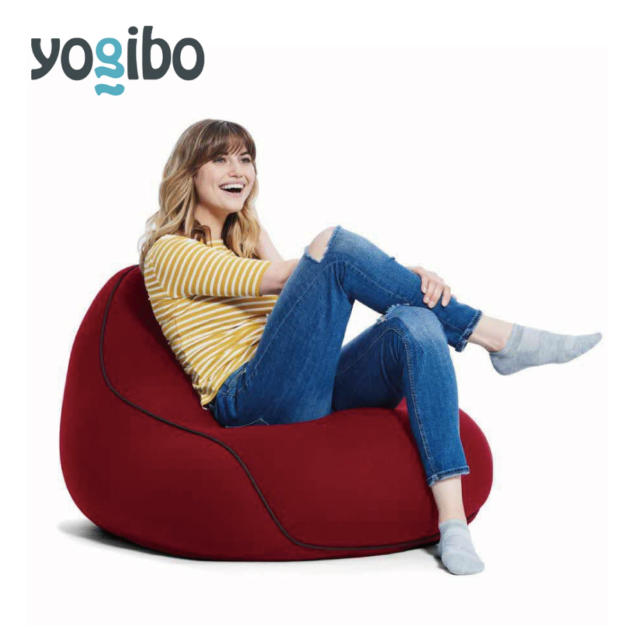 ヨギボー Yogibo Lounger ( ヨギボーラウンジャー ) ワインレッド インテリア 寝具 ファッション