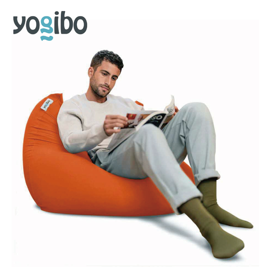  ヨギボー Yogibo Mini ( ヨギボーミニ ) オレンジ インテリア 寝具 ファッション  