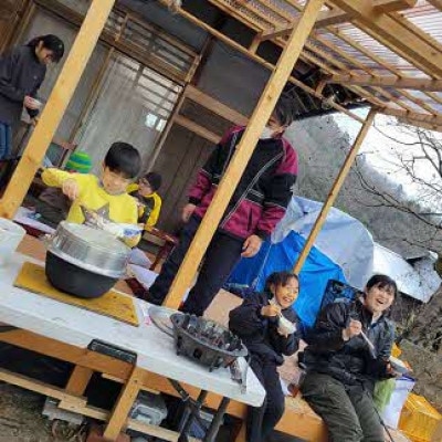 『とちはら山空の家』かまど炊きご飯と季節のお汁物作り体験チケット　1枚(1名様分)【1573793】