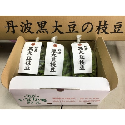 【農業女子project!】丹波黒大豆枝豆(枝ナシ)1kg【配送不可地域：離島】【1431200】