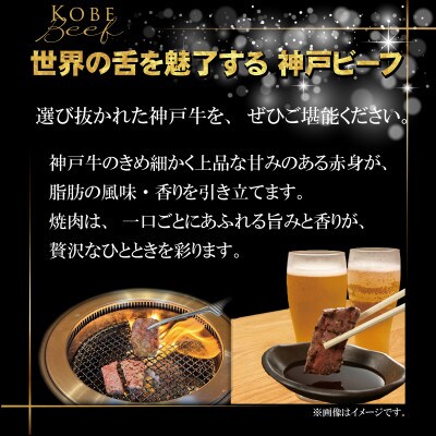神戸牛 焼肉用セット 計1Kg INGWYS5 【2026年4月より順次発送】【配送不可地域：離島】【1682086】