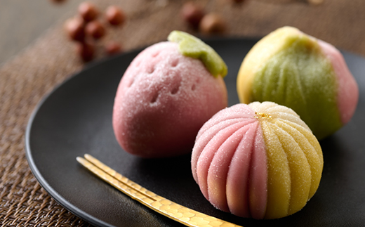 天然着色料の練り切りセット【配送不可地域：離島】【1501478】