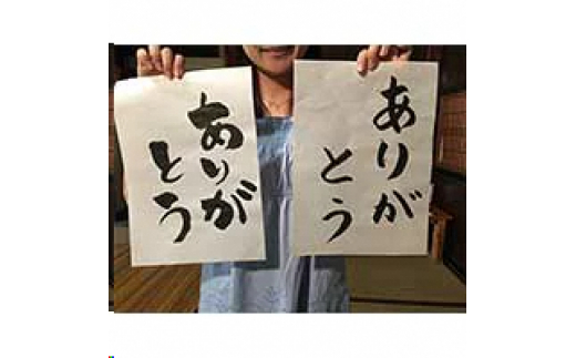 書家ごとうみのる 筆文字体験[195]