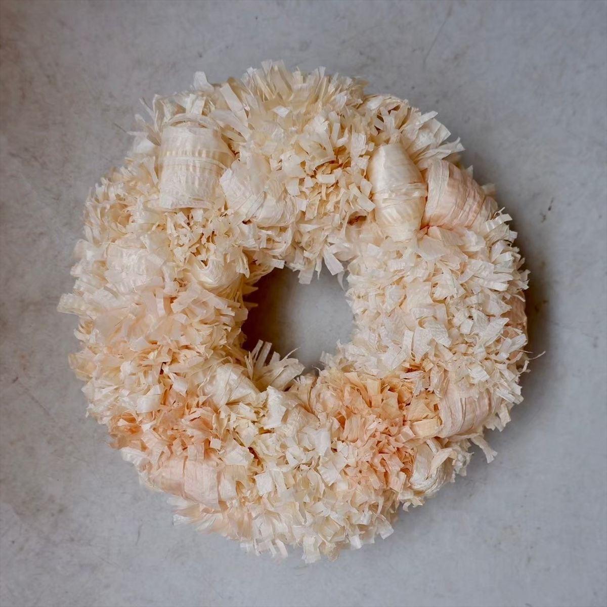 多可ひのきのリース 大【完成品】[1290]