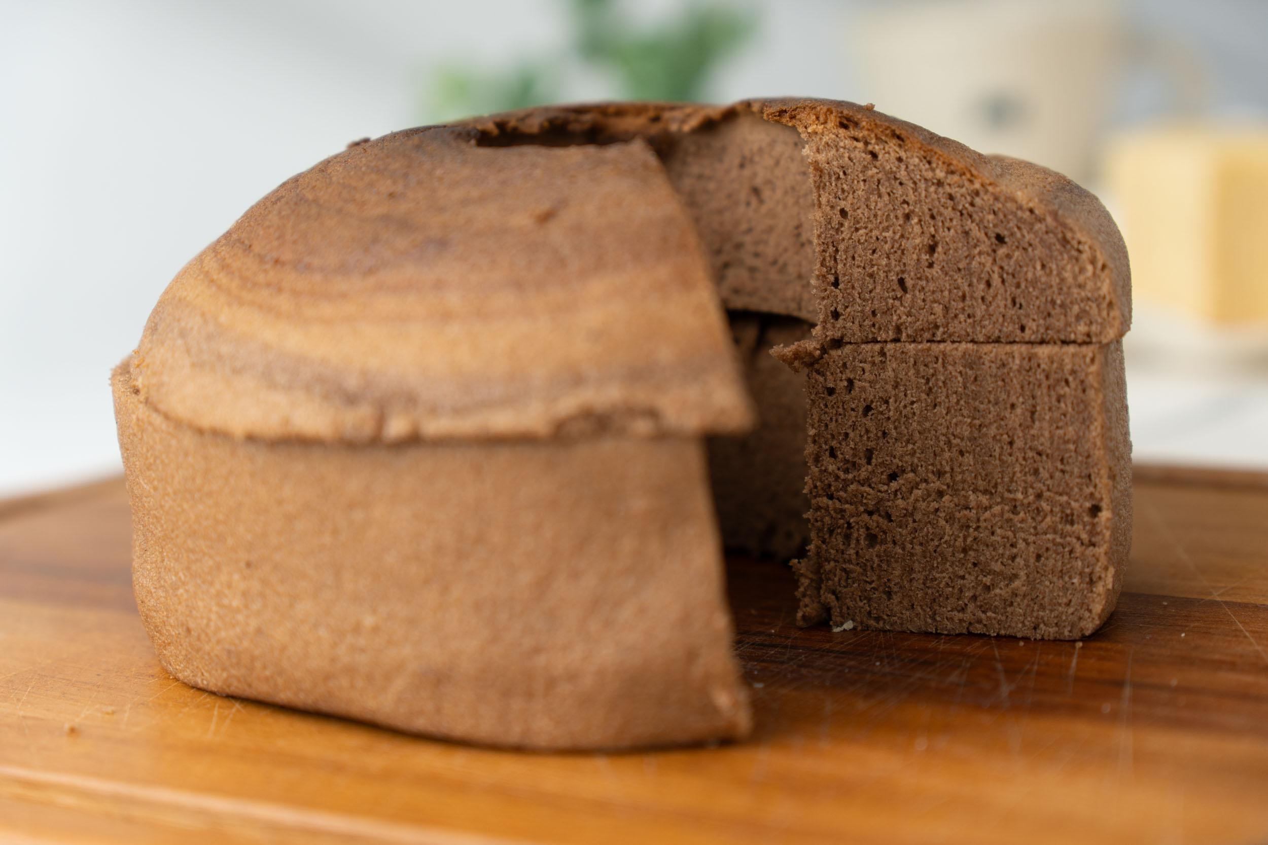 米菓バウム【きのこ】ショコラ グルテンフリー 米粉 米粉菓子 小麦不使用 バウムクーヘン しっとりなめらか 優しい甘さ [1317]