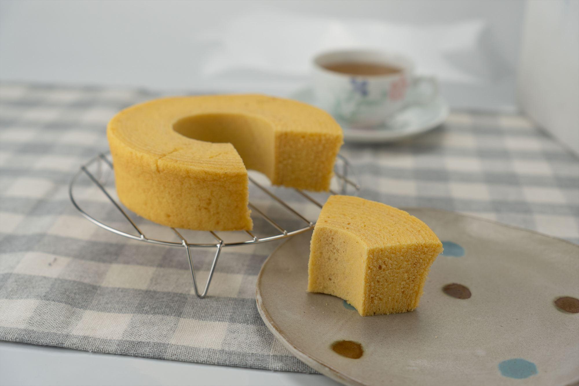 米菓バウム【ホール2】プレーン ショコラ グルテンフリー 米粉 米粉菓子 小麦不使用 バウムクーヘン しっとりなめらか 優しい甘さ[1323]