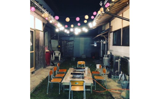 明治期の古民家「みのる庵」週末１組限定 地元食材の食事と宿泊 [1234] 宿泊券 古民家 宿泊 民泊 テントサウナ サ活 書家 １組限定 体験