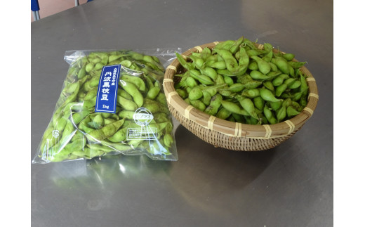 旬の味！丹波黒枝豆（枝なし）2kg [913]