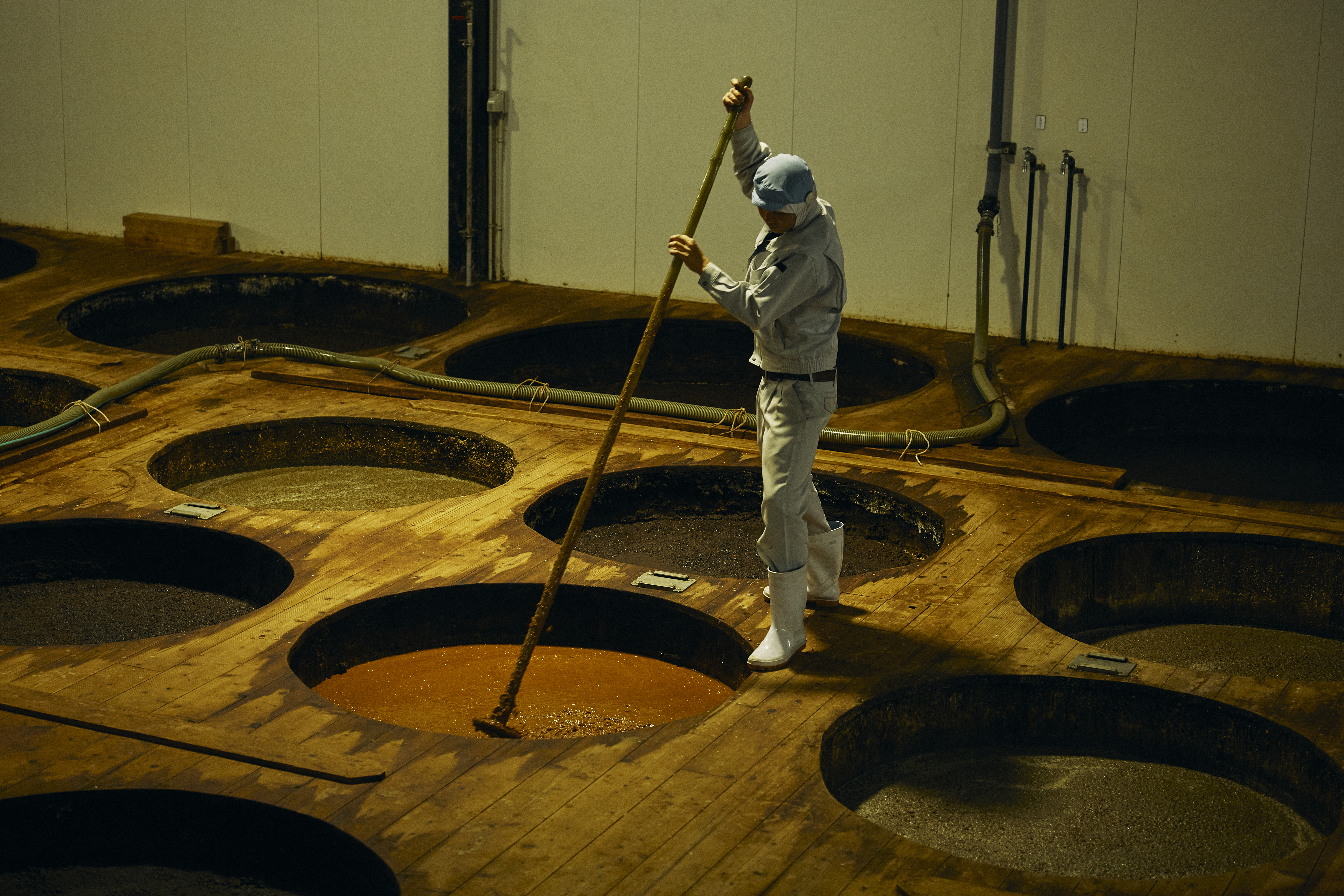 自然栽培味噌「結」と国産有機醤油、有機味噌詰め合わせ[539]