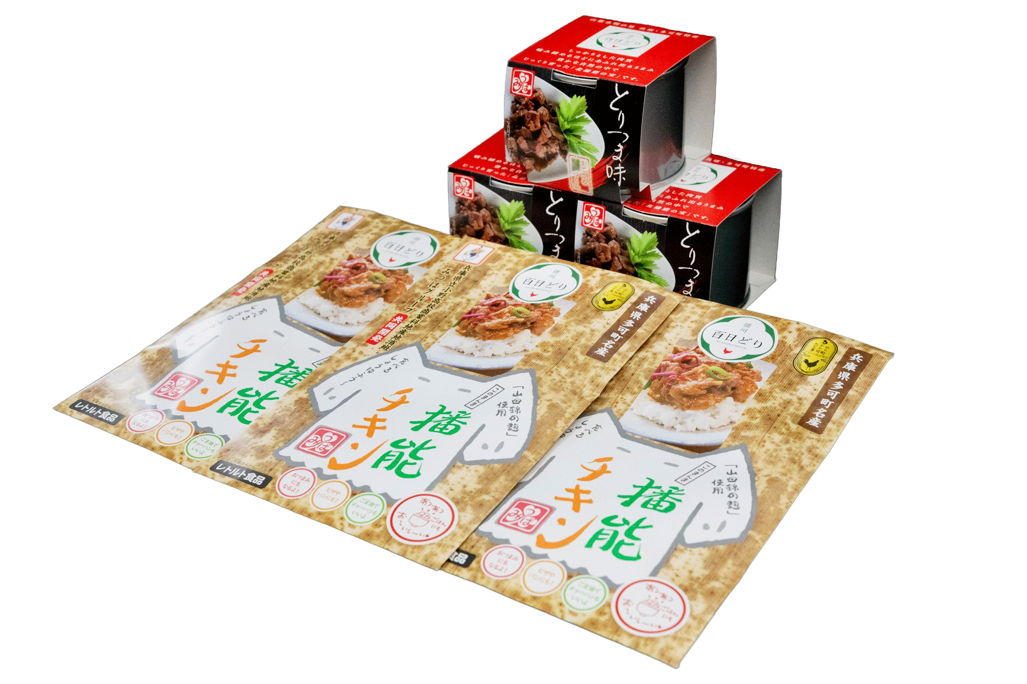 ほっと!つま味 おつまみ 酒の肴 缶詰 簡単 便利 播能チキン 播州百日どり 山田錦の麹 ごはんにかけるだけ レトルト(多可の播州百日どりシリーズ)[897]