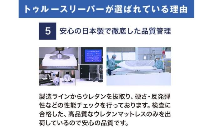 【2024年12月まで 限定 特別価格 】 トゥルースリーパー プレミアム セミダブル [ 寝具 マット 低反発 体圧分散 睡眠 肩 腰 ]