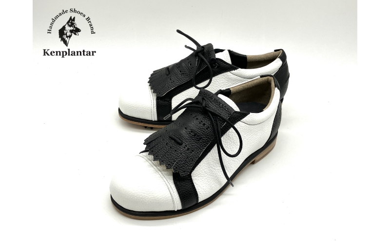 ケンプランターオーダーゴルフシューズ・カジュアル・砂除けキルト付き　＃7001ーK