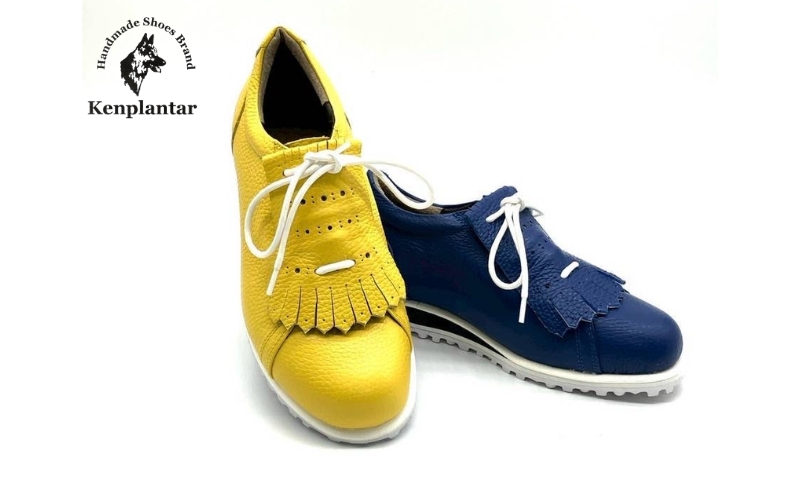 ケンプランターオーダーゴルフシューズ・スニーカータイプ・砂除けキルト付き　＃7002-Ｋ