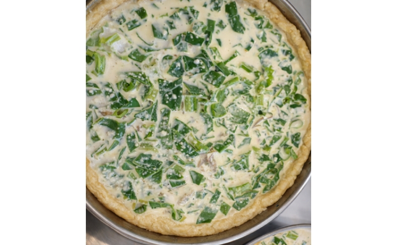 スープ屋のかぼちゃとお野菜のキッシュ （6月～12月限定）　キッシュ 惣菜 イタリアン おかず かぼちゃ 野菜 お野菜 手作り 限定 季節 旬 旬の野菜 冷凍 真空パック 兵庫県 稲美町 