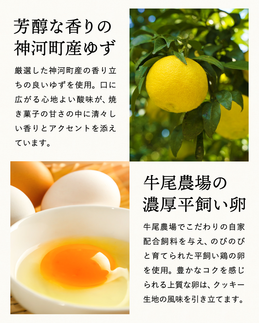 クッキー「ゆずFlower」【1箱（8個入り）×5箱】 011AD01N.／ おかし お菓子 クッキー 卵 使用 神河町産 ゆず 使用 ジャム風味