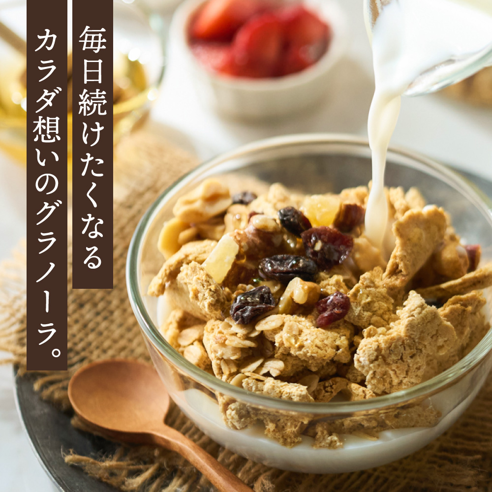 【豆腐屋の娘が造るシリーズ】おからグラノーラ（180ｇ）006TM01N.≪ふるさと納税3.0≫／朝食 グルメ お取り寄せ 国産 国産大豆 ドライフルーツ オートミール グラノーラ 国産大豆 伝統製法 大豆 おから 米粉 グルテンフリー 食物繊維 ナッツ ドライフルーツ