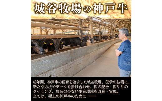 城谷牧場の神戸牛 モモ すき焼き しゃぶしゃぶ 400g すきしゃぶ