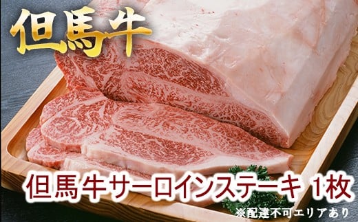 但馬牛 サーロインステーキ 200g×1枚 計200g  [ 牛肉 お肉 ブランド牛 キャンプ BBQ アウトドア バーベキュー ギフト 母の日 父の日 ]　牛肉・サーロイン・但馬牛サーロインステーキ・但馬牛・ステーキ
