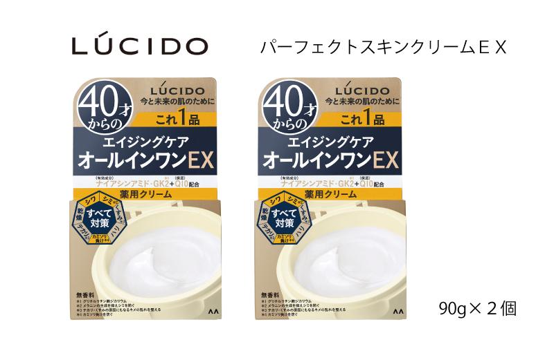 マンダム ルシード パーフェクトスキンクリームＥＸ 2個セット MA-81 LUCIDO 男性化粧品